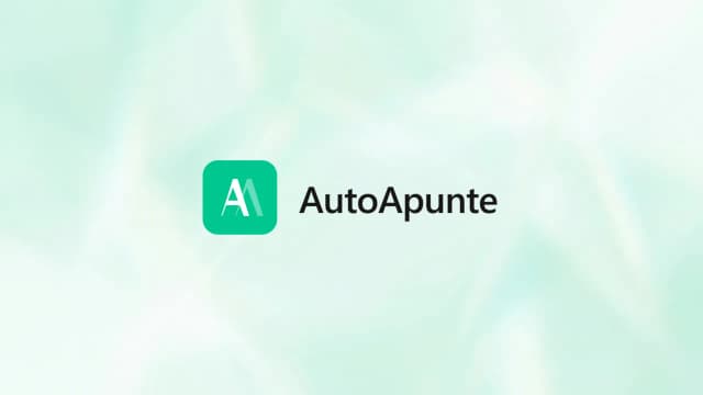 El software de facturas de AutoApunte en marcha